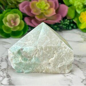 Amazonite Point Natural Sides, Amazonite Crystal, Crystal Gift, Crystal Decor #2